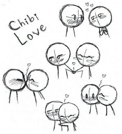 Love Anime Chibi Kiss Second edition of lovely chibi kissing