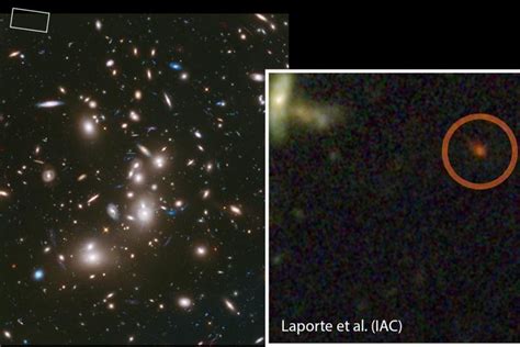 Hubble Telescope zooms in on 13-billion-year-old galaxy, universe's ...