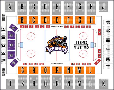 Knoxville Ice Bears: Seating Chart