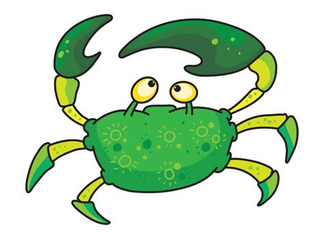 Crab clipart green, Crab green Transparent FREE for download on ...