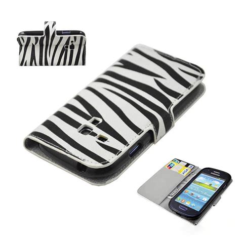 Flip Case for Samsung Galaxy S3 Mini Zebra