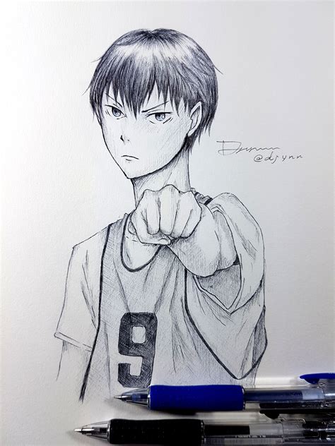 Haikyuu!! fanart - Kageyama Tobio — Steemit | Animation character ...