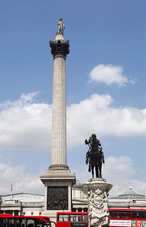 Nelson's Column Trafalgar Square London Photograph by Mark Richardson