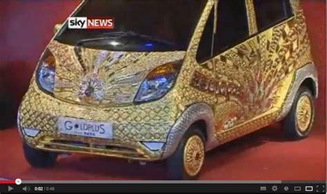 most expensive GOLD TATA NANO