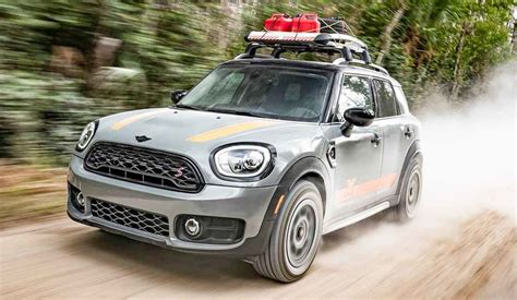 Jacked Up Mini Countryman By X-Raid Looks Bold With Adventure Kit