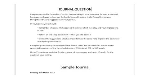 iGCSE English 0500 Journal Writing | Teaching Resources