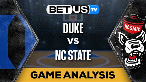 Predictions and Analysis: Duke vs NC State March 4, 2024