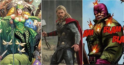 Marvel: 10 Villains Who Could Actually Show Up In Thor: Love And Thunder