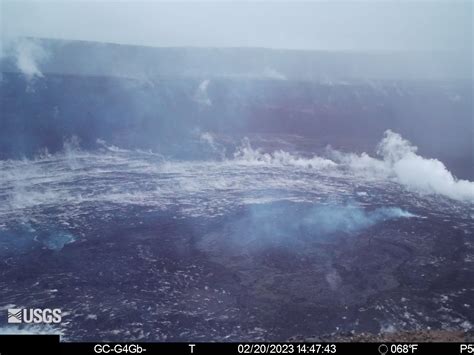 Kilauea Volcano Eruption Update for Monday, February 20