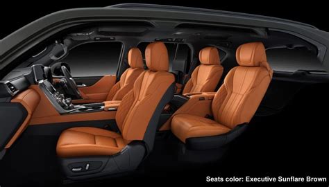 New Lexus LX600 Interior picture, Inside view color photo and Seats image