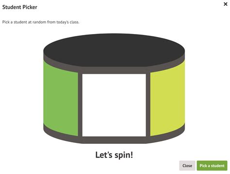 Random Student Picker in My Classroom – Arbor Help Centre