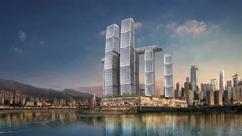 Construction progressing on raffles city chongqing