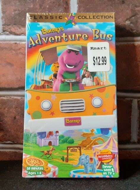 Barney - Barneys Adventure Bus (VHS, 1997) for sale online | eBay