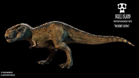 Skull island - Vastatosaurus Rex render 05 by DracoKhajiit on DeviantArt