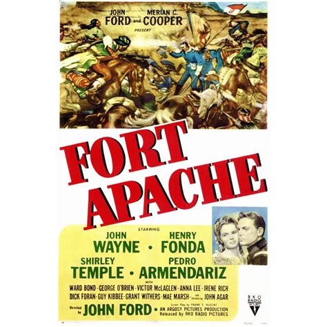 Fort Apache (1948) 11x17 Movie Poster - Walmart.com - Walmart.com