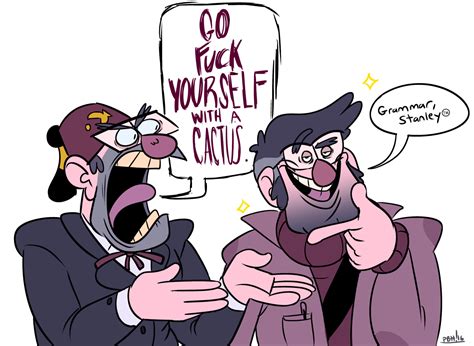 paperboxhouse: “ Grunkle Stumple and 2017 Ford Escape © are at it again… Tried drawin em in my ...