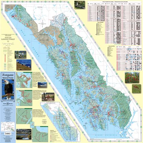 Tongass National Forest Map by US Forest Service R10 | Avenza Maps