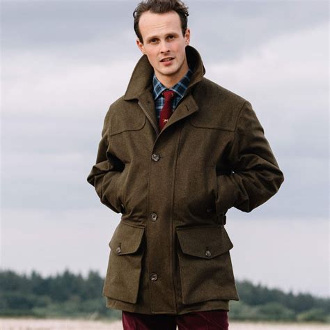 Chepstow Loden Field Coat | Men's Country Clothing | Cordings