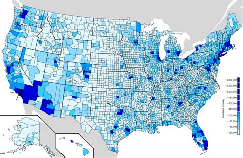 Us population density map - celebdolf