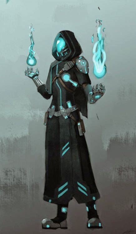 Image result for sci fi mage | Character art, Cyberpunk character ...