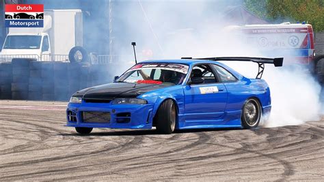 460HP Nissan Skyline R33 - DRIFTING ! - YouTube