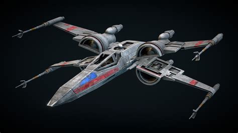 X-Wing T-70 - Download Free 3D model by ran1102 [f8340a7] - Sketchfab