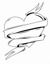 Free Printable Heart Coloring Pages For Kids sketch template