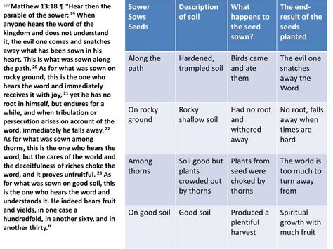 PPT - Parables of the Kingdom of Heaven Matthew 13 PowerPoint Presentation - ID:1041348