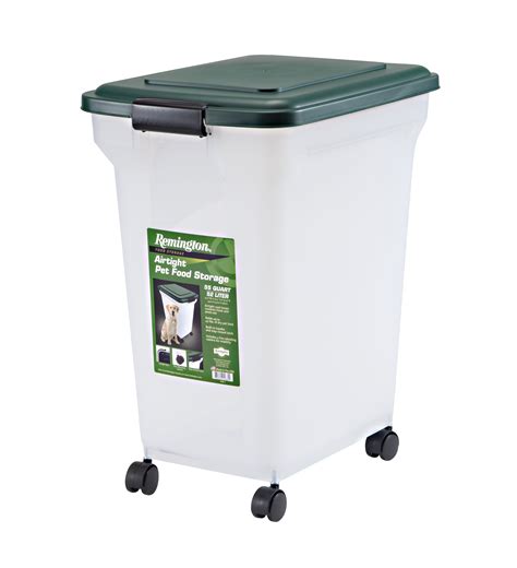 IRIS Remington® 55 Quart Airtight Dog or Cat Food Container, Green - Walmart.com