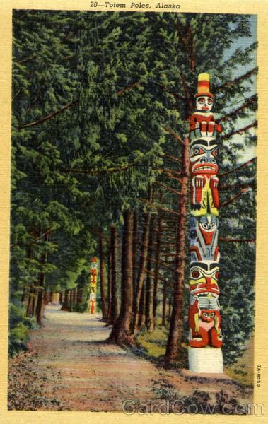 Totem Poles Scenic, AK