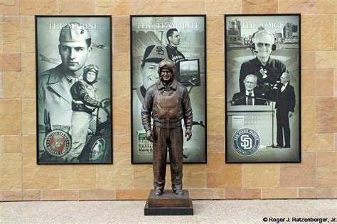 Jerry Coleman Statue - The Ratzenberger Attic