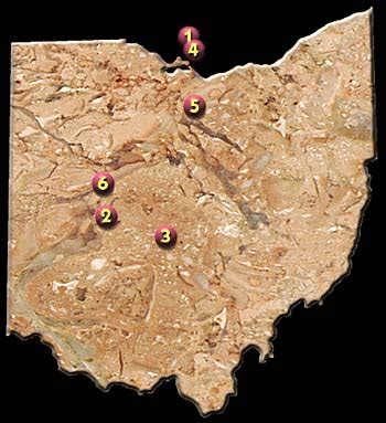 Caves In Ohio Map – Map Vector