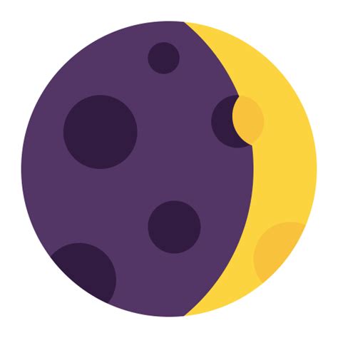 Waxing Crescent Moon Flat Icon | FluentUI Emoji Flat Iconpack | Microsoft