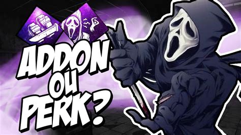 PERKS ou ADDON? O que é mais FORTE para o GHOSTFACE? - Dead by Daylight | Flyrie - YouTube