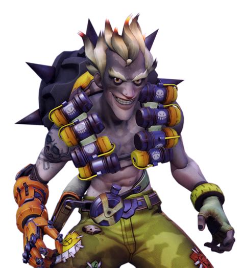 [Overwatch] Junkrat (Render) by PopokuPinguPop90 on DeviantArt