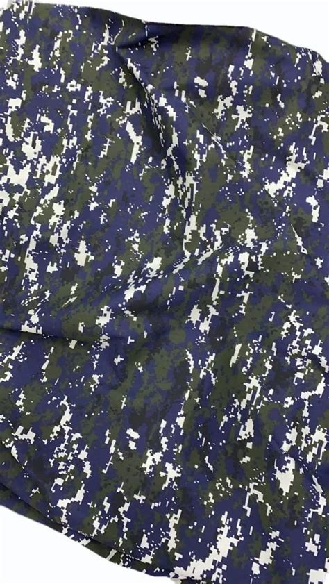 Cotton JCT ndian Navy Camouflage Fabric, Plain/Solids, Multicolour at Rs 175/meter in Kanpur