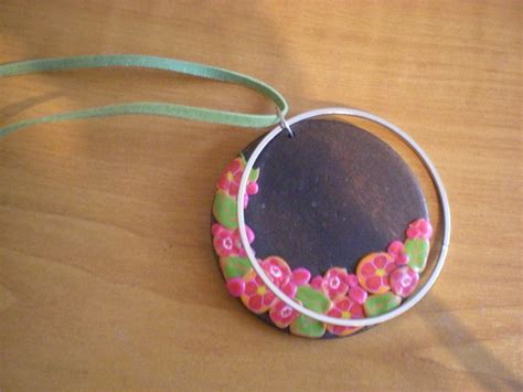 Fimo Necklace · A Clay Pendant · Jewelry Making and Molding on Cut Out + Keep