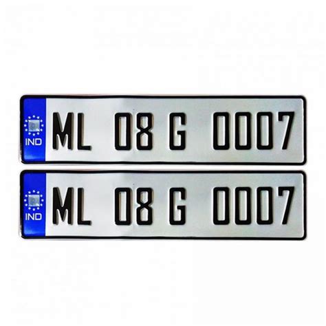 Car Number Plate Design Online | Number Plate Design - Orbiz | Number plate design, Number plate ...