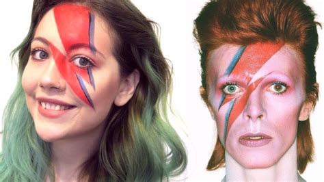 David Bowie Lightning Makeup Tutorial | Saubhaya Makeup