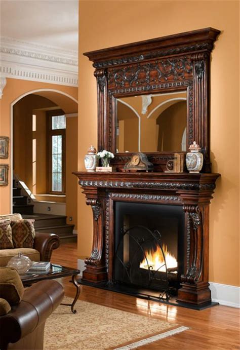 victorian era fireplace mantels | Old World, Gothic, and Victorian ...