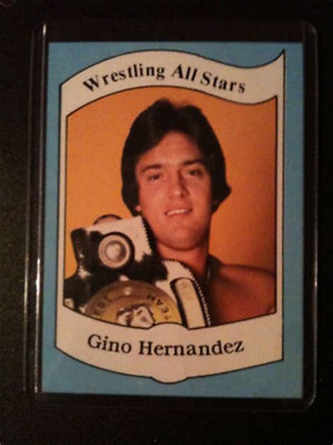 1983 Wrestling All Stars GORGEOUS Gino Hernandez #8 -- Antique Price ...