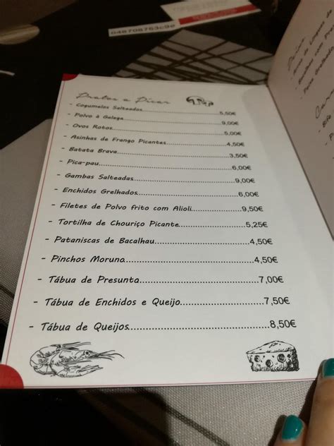 Menu at Boteko - Restaurante & Petiscaria, Coimbra