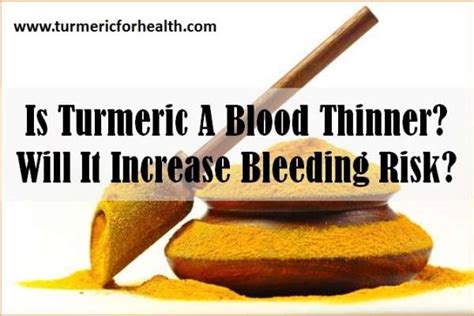 turmeric blood thinner | Turmeric for Health!