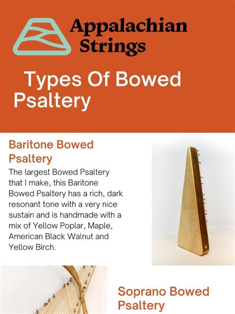 Types of Bowed Psaltery | PDF