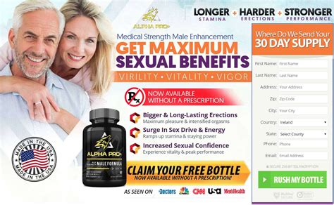 Alpha Pro Plus Male Enhancement Reviews - Health n Supplements