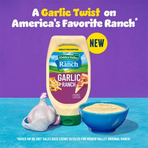 Hidden Valley Garlic Ranch Dipping Sauce, 20 fl oz - Kroger
