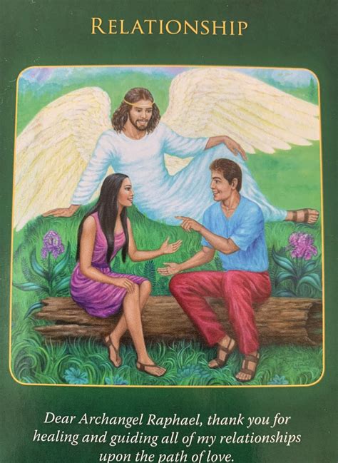 Archangel Raphael Healing Oracle Cards Tarot Deck 44 | Etsy