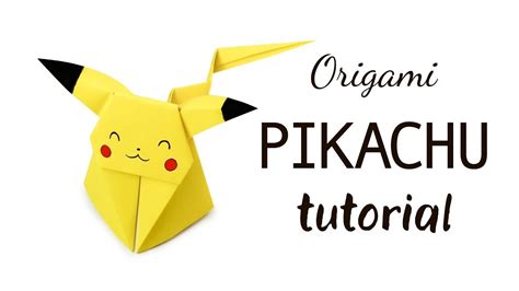 origami de pikachu