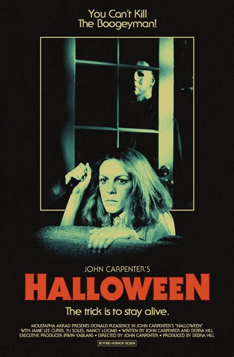 Halloween poster # John Carpenter | Halloween film, John carpenter ...