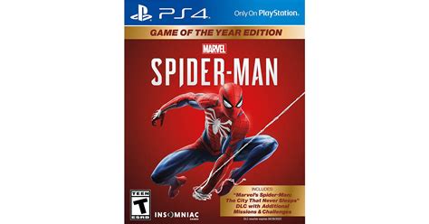 Sony Spider-Man: Game of the Year Edition (PlayStation 4)